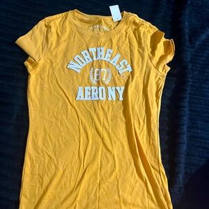 ~ NEW NEVER WORN ~ Aeropostale Shirt ( Mustard Yellow )